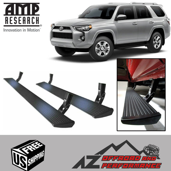Amp Research Running Board Power Steps for '10-'23 Toyota 4Runner (Excludes Limited Models)