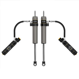 ICON Vehicle Dynamics 0-1" Lift V.S. 2.5 Aluminum Series Remote Reservoir Shock Absorber w/ CDEV for '24-'25 Toyota Tacoma 4WD