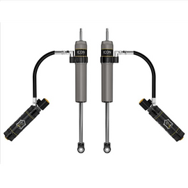 ICON Vehicle Dynamics 0-3" Lift VS 2.5 Aluminum Series Rear Remote Reservoir Shock Absorbers w/ CDEV for '24-'26 Toyota Land Cruiser 250 Series / '24-'26 Lexus GX550