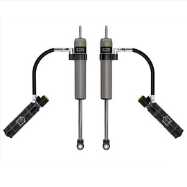 ICON Vehicle Dynamics 0-3" Lift VS 2.5 Aluminum Series Rear Remote Reservoir Shock Absorbers w/ CDEV for '25+ Toyota 4Runner