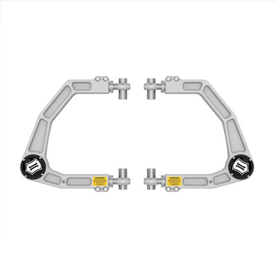 ICON Vehicle Dynamics Front Billet Upper Control Arms Kit w/ Delta Joint PRO for '24-'26 Toyota Tacoma 4WD / '24-'26 Toyota Land Cruiser / '24-'26 Lexus GX550