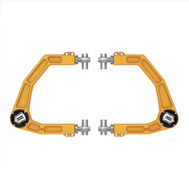 ICON Vehicle Dynamics Front Billet Upper Control Arms Kit w/ Delta Joint PRO (Gold Anodized) for '24-'26 Toyota Tacoma 4WD / '24-'26 Toyota Land Cruiser / '24-'26 Lexus GX550