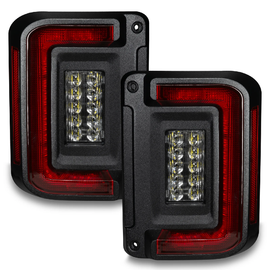 Oracle Lighting Flush Mount LED Tail Lights (Standard Red Lens) for '07-'18 Jeep Wrangler JK / JKU