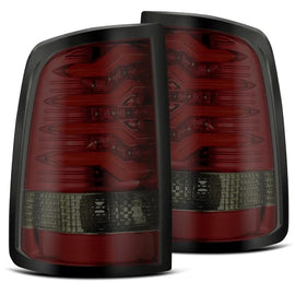 AlphaRex Pro Series LED Tail Lights Red Smoke 19-24 Ram 2500 3500 HD w/o OE LED