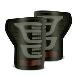 AlphaRex LUXX Series LED Tail Lights Black 07-13 Toyota Tundra