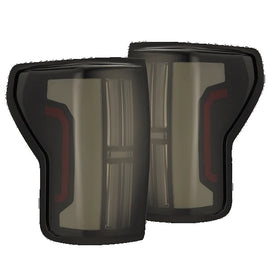 AlphaRex NOVA Series Prismatic LED Tail Lights Alpha Black 07-13 Toyota Tundra