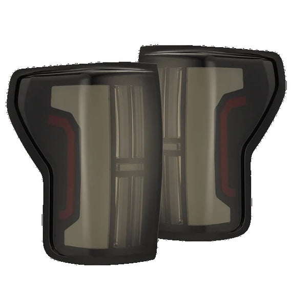 AlphaRex NOVA Series Prismatic LED Tail Lights Alpha Black 07-13 Toyota Tundra