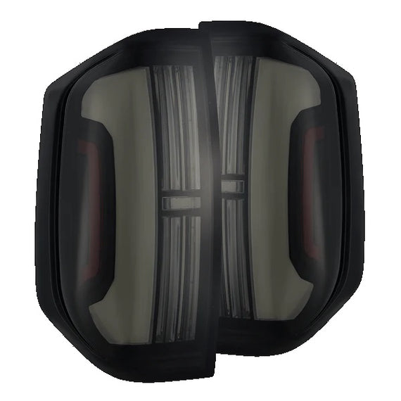 AlphaRex NOVA Prismatic LED Tail Lights Alpha Black 14-21 Toyota Tundra