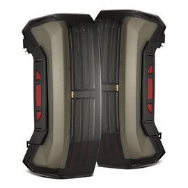 AlphaRex NOVA Prismatic LED Tail Lights Alpha Black 22-26 Toyota Tundra