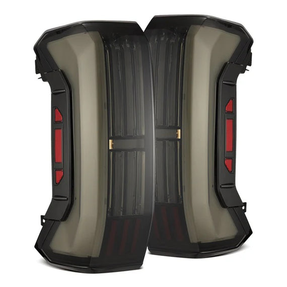 AlphaRex NOVA Prismatic LED Tail Lights Alpha Black 22-26 Toyota Tundra