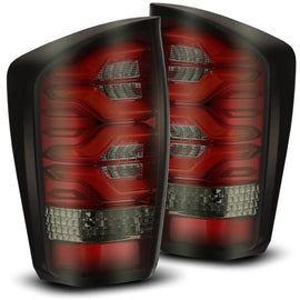 AlphaRex PRO Series LED Tail Lights Red Smoke 16-23 Toyota Tacoma