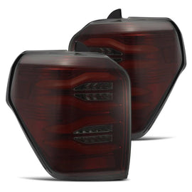 AlphaRex PRO Series LED Tail Lights Red Smoke 10-24 Toyota 4Runner