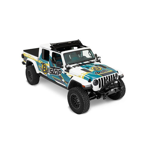 Bestop Sunrider® for Hard Top ( Black Twill ) For '18-'24 Jeep Wrangler JL / JLU