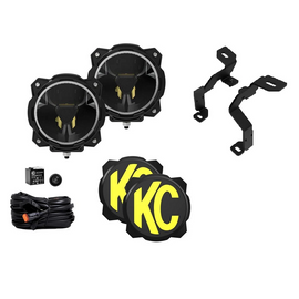 KC HiLites Gravity® Titan Wide-40 Beam Ditch Lights Kit for '21-Up Ford F-150 / Raptor