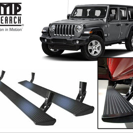Amp Research Running Board Power Steps for '18-'24 Jeep Wrangler JLU Unlimited 4 Door