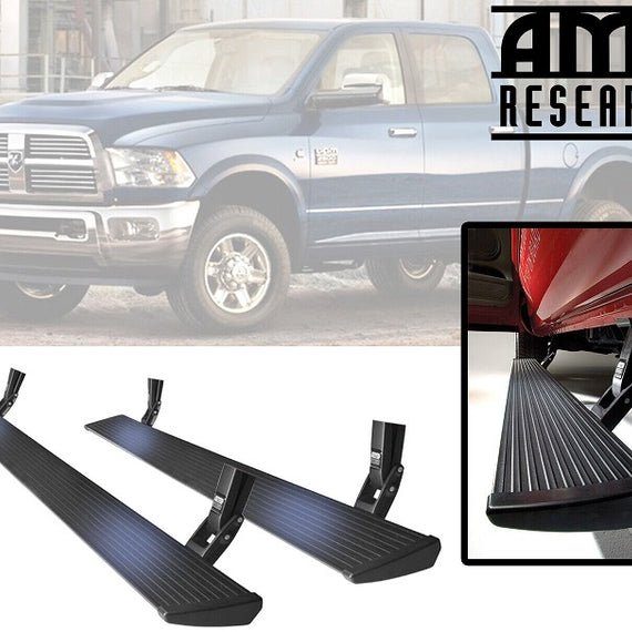 Amp Research Running Board Power Steps for '09-'18 Dodge Ram 1500 & '10-'18 Ram 2500/3500