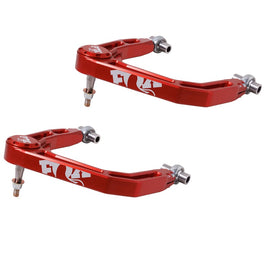 Fox Aluminum Front Upper Control Arms UCA Red For 09-25 Dodge Ram 1500