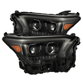 AlphaRex OG LUXX LED Projector Headlights Alpha Black 24-26 Tacoma 25-26 4Runner