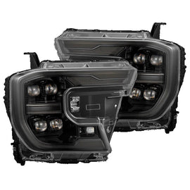 AlphaRex NOVA LED Headlights Alpha Blk w/ Converter 24-26 Ford Ranger Raptor
