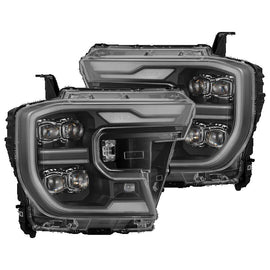 AlphaRex NOVA LED Project Headlights Black w/ Convertor 24-26 Ford Ranger Raptor