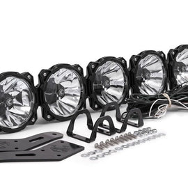 KC HiLites 32" Pro6 Gravity® Overhead LED 5 Light Bar Kit for '14-'18 Polaris RZR XP