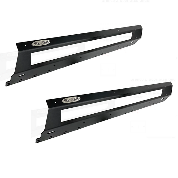 Rock Slide Engineering Power Step Slider Skid Plates for '21-'25 Ford Bronco 4 Door