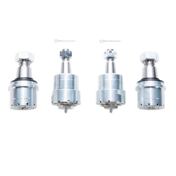 Dynatrac Heavy Duty Upper & Lower Non-Knurled Front Ball Joint Kit for '14-'24 Dodge Ram 2500 / 3500 4x4