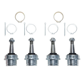 Dynatrac Heavy Duty Upper & Lower Non-Knurled Front Ball Joint Kit for '18+ Jeep Wrangler JL/JLU & '20+ Jeep Gladiator JT