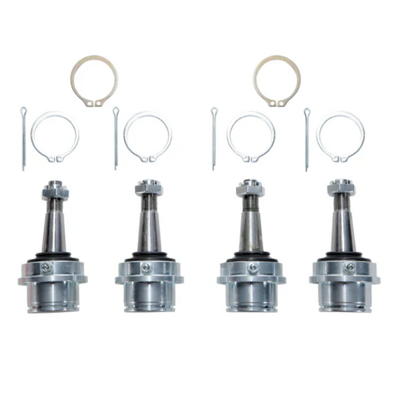 Dynatrac Heavy Duty Upper & Lower Non-Knurled Front Ball Joint Kit for '18+ Jeep Wrangler JL/JLU & '20+ Jeep Gladiator JT