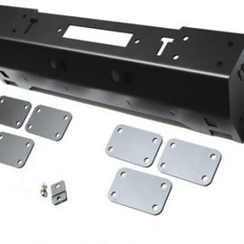 EVO MFG Quarter Pounder Front Bumper (Black Powdercoat) for '07-'25 Jeep Wrangler JK / JL & '20+ Gladiator JT