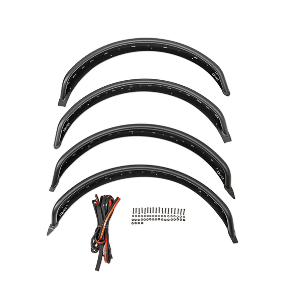 DV8 Offroad Front & Rear Tube Fender Flares for '21+ Ford Bronco 6th Gen
