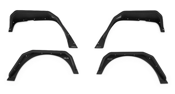 DV8 Offroad Spec Series Fender Flares for '07-'18 Jeep Wrangler JK / JKU