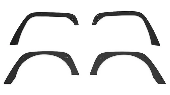 DV8 Offroad Fender Flare Deletes for '07-'18 Jeep Wrangler JK / JKU