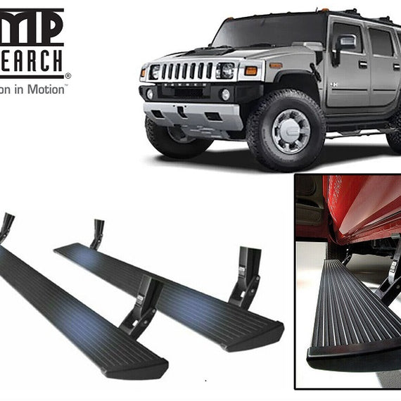 Amp Research Running Board Power Steps for '03-'09 Hummer H2 & '05-'09 H2 SUT