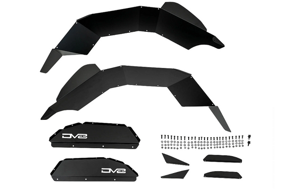 DV8 Offroad Rear Inner Fenders for '20+ Jeep Gladiator JT