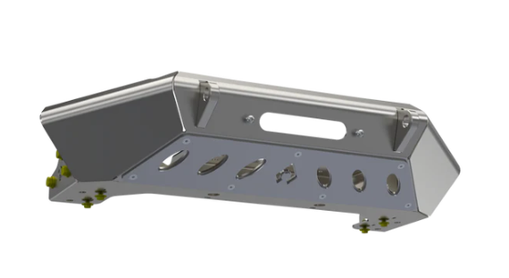 ARTEC Industries Bantam Series Front Bumper w/ Aluminum Skid For '07-'18 Jeep Wrangler JK / JKU