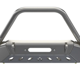 ARTEC Industries Bantam Series Front Bumper w/ Hoop & Aluminum Skid For '18+ Jeep Wrangler JL / JLU & '20+ Gladiator JT