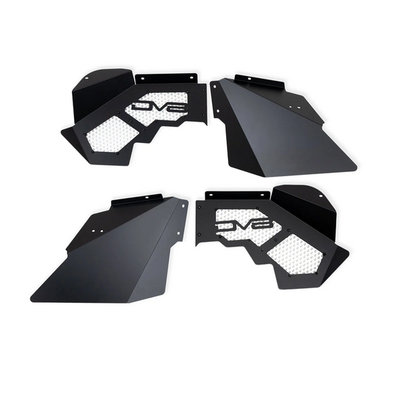 DV8 Offroad Vented Front Inner Fenders for '07-'18 Jeep Wrangler JK / JKU