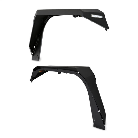 Body Armor 4x4 Front High Clearance Fender Flares for '18-Newer Jeep Wrangler JL / JLU & '20-Newer Jeep Gladiator JT