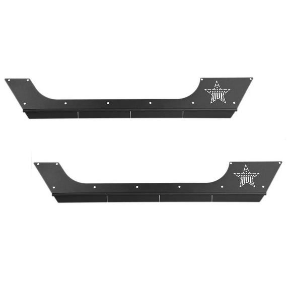 Rock Slide Engineering Step Slider Rocker Guards for '18-Newer Jeep Wrangler JL 2 Door
