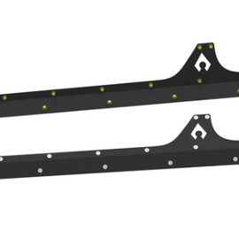 ARTEC Industries Aluminum Rocker Armor For '18-'25 Jeep Wrangler JLU Unlimited 4 Door