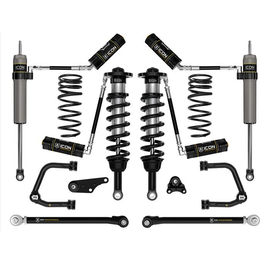 ICON Vehicle Dynamics 1.25-3" Lift Stage 7 Suspension Kit w/ Tubular UCA & Overland Rear Coil Springs for '24-'25 Toyota Tacoma 4WD