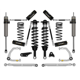 ICON Vehicle Dynamics 1.25-3" Lift Stage 7 Suspension Kit w/ Billet UCA & Triple Rate Rear Coil Springs for '24-'25 Toyota Tacoma 4WD