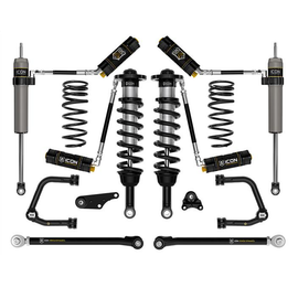 ICON Vehicle Dynamics 1.25-3" Lift Stage 8 Suspension Kit w/ Tubular UCA & Triple Rate Rear Coil Springs for '24-'25 Toyota Tacoma 4WD