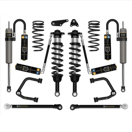 ICON Vehicle Dynamics 1.25-3" Lift Stage 9 Suspension Kit w/ Tubular UCA & Overland Rear Coil Springs for '24-'25 Toyota Tacoma 4WD