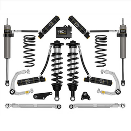 ICON Vehicle Dynamics 1.25-3" Lift Stage 10 Suspension Kit w/ Billet UCA & Triple Rate Rear Coil Springs for '24-'25 Toyota Tacoma 4WD