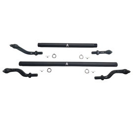 Apex Chassis 2.5 Ton Steering Kit Blk Alum w/Dana 30 For '18+ Jeep Wrangler JL