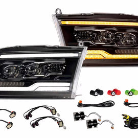 Morimoto XB Evo LED Headlights PAIR For 09-18 Ram 1500