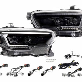 Morimoto XB Evo Hybrid LED Headlights Projectors PAIR For 16-23 Toyota Tacoma
