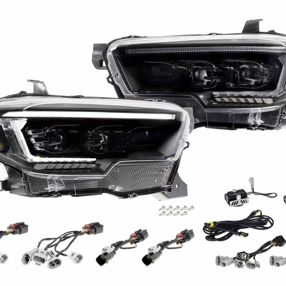 Morimoto XB Evo Hybrid LED Headlights Projectors PAIR For 16-23 Toyota Tacoma